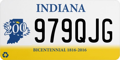 IN license plate 979QJG