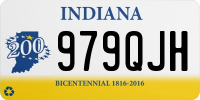 IN license plate 979QJH