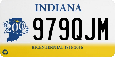 IN license plate 979QJM