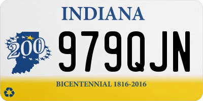 IN license plate 979QJN