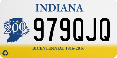 IN license plate 979QJQ