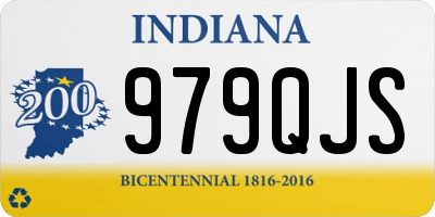 IN license plate 979QJS