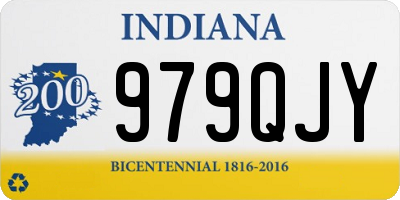 IN license plate 979QJY