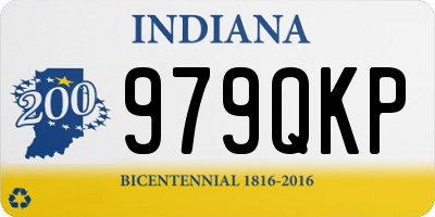 IN license plate 979QKP