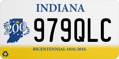 IN license plate 979QLC
