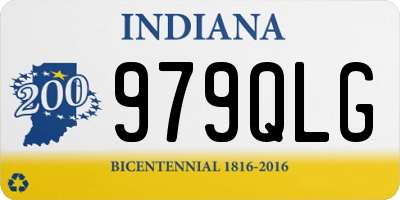 IN license plate 979QLG