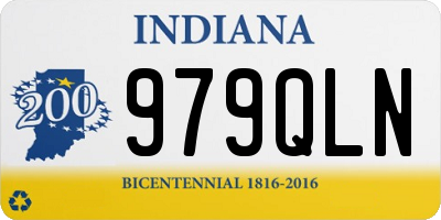 IN license plate 979QLN