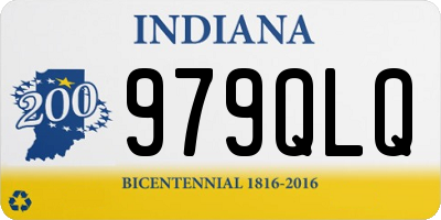 IN license plate 979QLQ