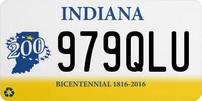 IN license plate 979QLU