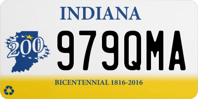 IN license plate 979QMA