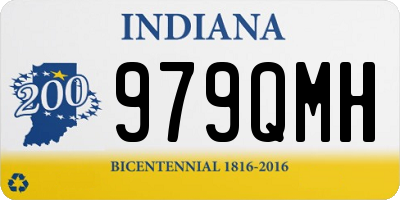 IN license plate 979QMH