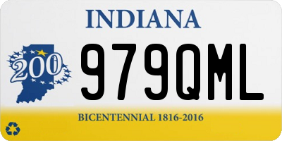 IN license plate 979QML
