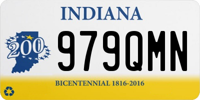 IN license plate 979QMN