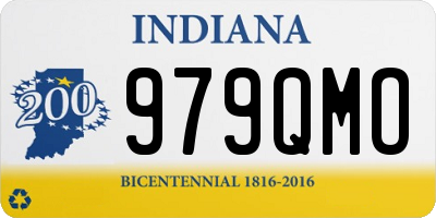 IN license plate 979QMO