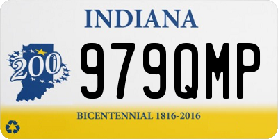 IN license plate 979QMP