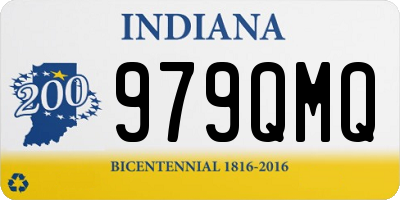 IN license plate 979QMQ