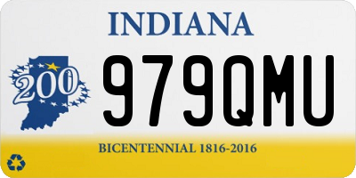 IN license plate 979QMU