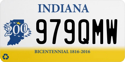 IN license plate 979QMW