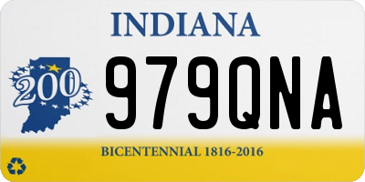 IN license plate 979QNA