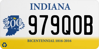 IN license plate 979QOB