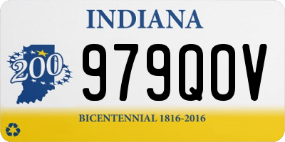 IN license plate 979QOV