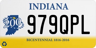 IN license plate 979QPL