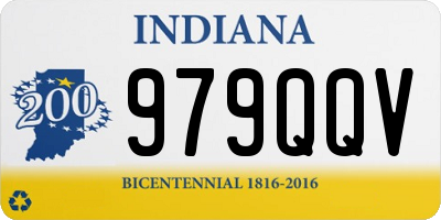 IN license plate 979QQV