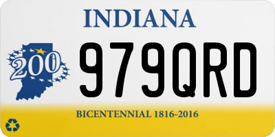 IN license plate 979QRD