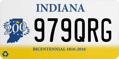 IN license plate 979QRG
