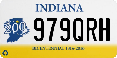 IN license plate 979QRH
