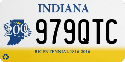 IN license plate 979QTC