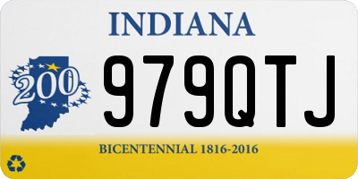 IN license plate 979QTJ