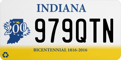 IN license plate 979QTN
