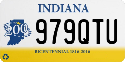 IN license plate 979QTU