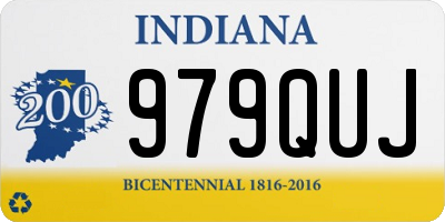 IN license plate 979QUJ