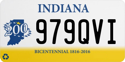 IN license plate 979QVI