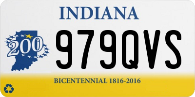 IN license plate 979QVS
