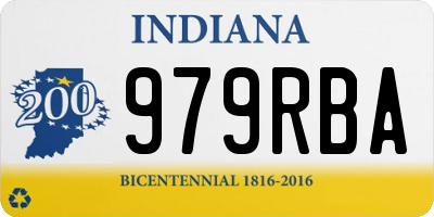 IN license plate 979RBA