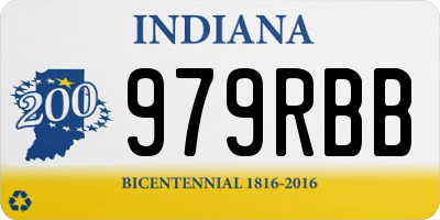 IN license plate 979RBB