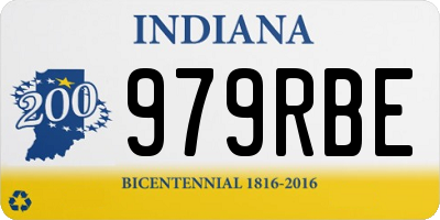 IN license plate 979RBE