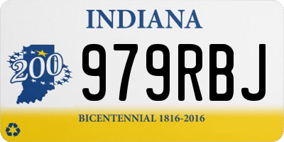 IN license plate 979RBJ