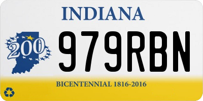 IN license plate 979RBN