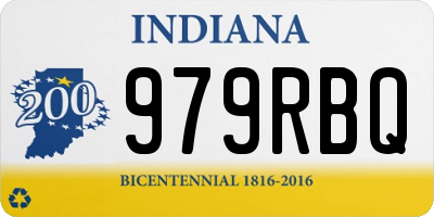 IN license plate 979RBQ