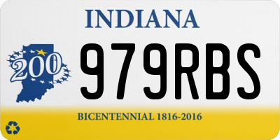 IN license plate 979RBS