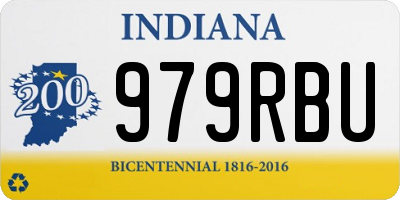 IN license plate 979RBU