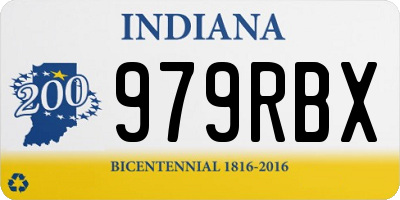 IN license plate 979RBX