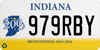 IN license plate 979RBY