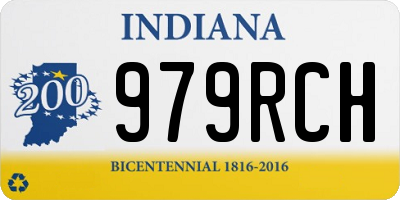 IN license plate 979RCH