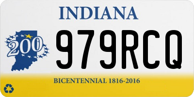 IN license plate 979RCQ