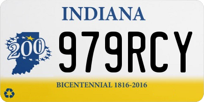 IN license plate 979RCY